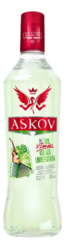 Bebida Askov Remix Vodka Sabor Limão 900ml