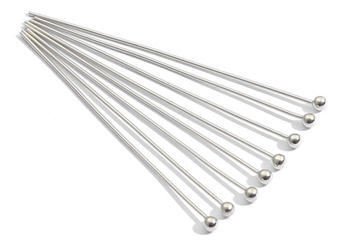 200 Peças De Pinos De Metal Descobertas De Cabeça De 25 Mm