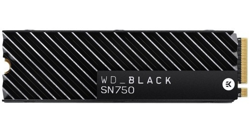 Disco Sólido Wd Black Sn750 M2 500gb Pcie Nvme C/disipador