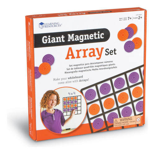 Set De Matriz Magnética Learning Resources Giant Con 50 Disc