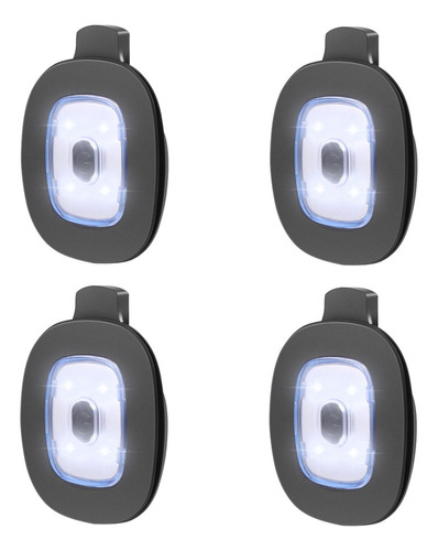 Xt Luz Recarregável Usb Cristalina Para Gorro De Malha Led,