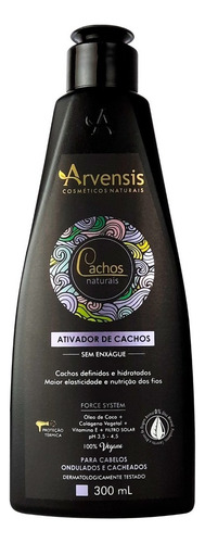 Kit Arvensis Cachos Completo Ondulados E Cacheados 5 Itens
