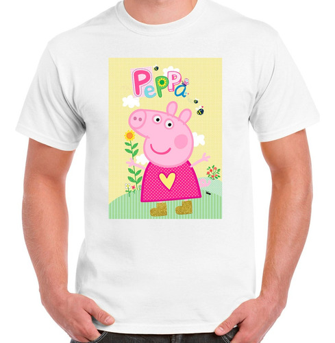Remera Peppa Pig Aesthetic Unisex
