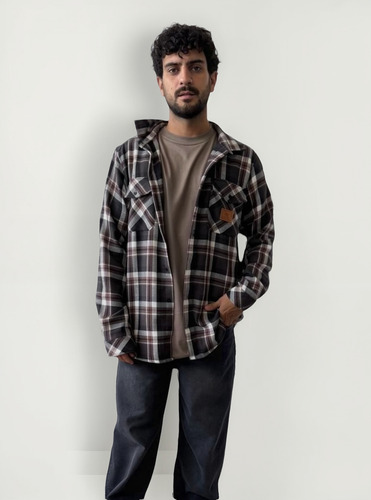 Camisa Hombre Leñadora Gotcha Hugh Talles S Al 2xl