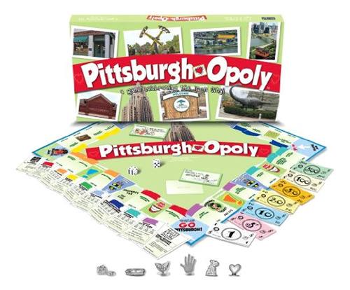 Juegos De Mesa Tarde Para El Cielo Pittsburgh Opoly