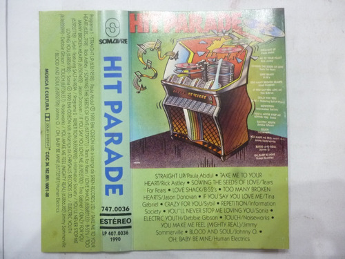 Fita Cassete K7 Hit Parade Hit Parade 1990 Br