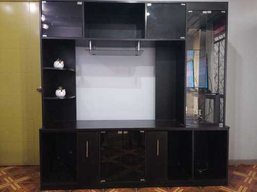 Imagen 1 de 5 de Estante Centro De Entretenimiento De Tv Con Estantes