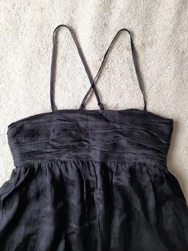 Vestidos Cortos Negros Armani Musculosa Exclusiv Outlet S Xs