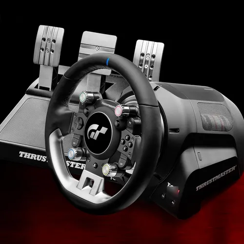Volante De Carreras Force Feedback Compatible Con Ps5 Ps4 Y
