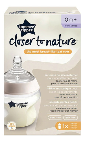 Mamadera Closer To Nature 150 Ml Tommee Tippee