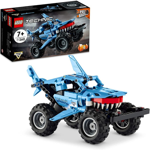 Kit Technic 42134 Monster Jam megalodon 260pc Lego Quantidade de peças 260