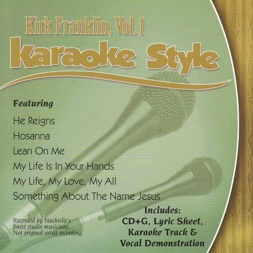 Cd: Daywind Karaoke Estilo: Kirk Franklin, Vol. 1