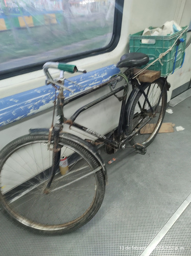 Bicicleta Inglesa De Hombre Antigua Color Negra Reparada