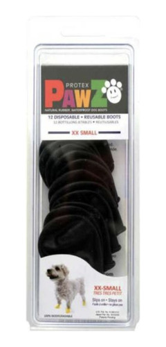 Botas Perro Pawz Antideslizante  Xxs ( 12 Botas )