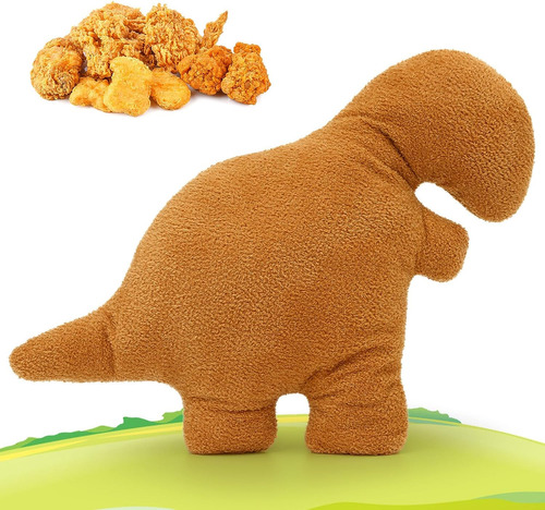 Peluche De Pepita De Pollo Dino, Almohada Grande De 24 Pulga