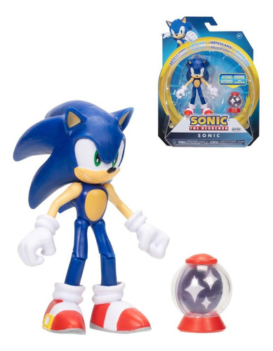 Sonic Figura Articulada Sonic The Hedgehog 4 Pulgadas