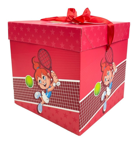 Caja De Regalo Sorpresa Desayuno Plegable 10cm Niños 5013