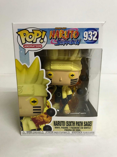 Funko Pop Naruto Six Path Sage 932 Naruto Shippuden Nuevo