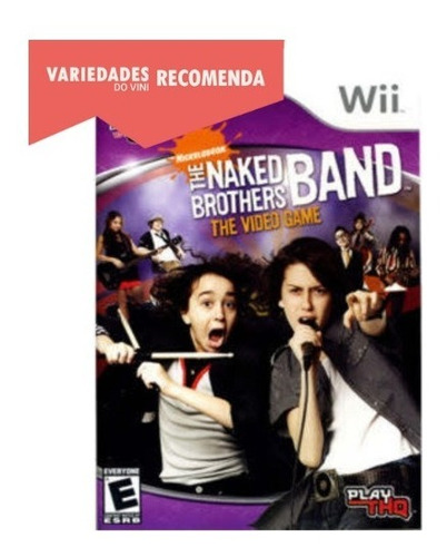 Game The Naked Brothers Band: The Videogame - Wii - Lacrado