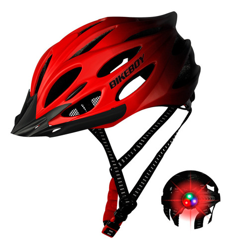 Casco De Bicicleta De Carretera De Una Sola Pieza.