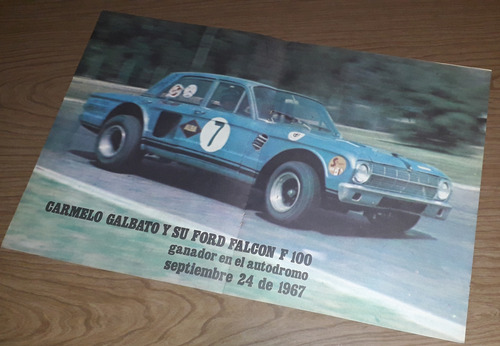 El Grafico Lamina Ford Falcon Autodormo Bs.as. (Usado)