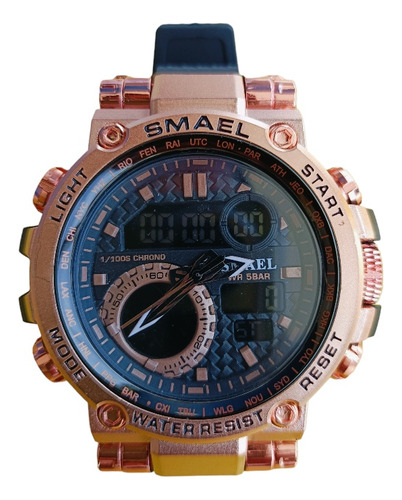 Smael-reloj Digital Led Para Hombre Cronógrafo De Cuarzo8038