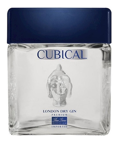 Imagen 2 de 4 de Gin Cubical Premium London Dry 700ml