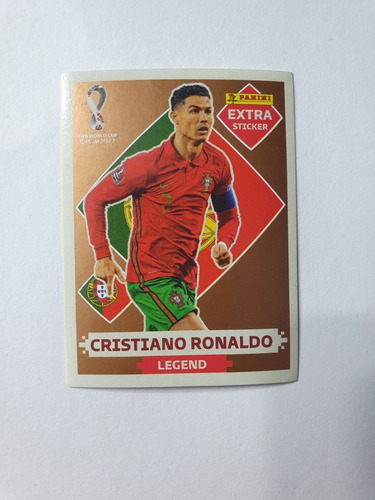 Extra Sticker Cristiano Ronaldo Bronce