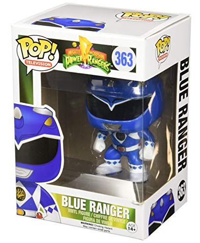 Funko Pop Tv: Power Rangers - Blue Ranger Action 4weoq