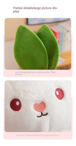 Muñeca De Peluche Strawberry Carrot Transforms Rabbit