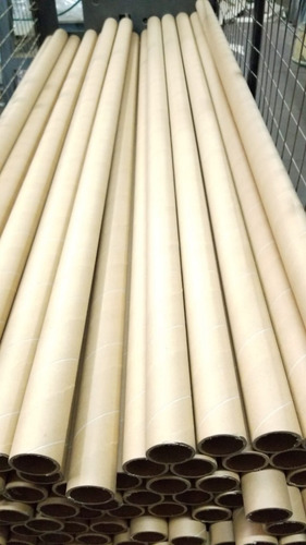 1c Tubos Carton Economico 1,6mtsx46mm 4mm Enrollar Telas