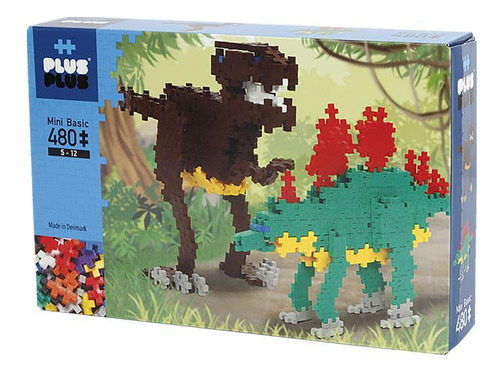 Plus-plus Construção Mini Dinosaurs 480 Peças