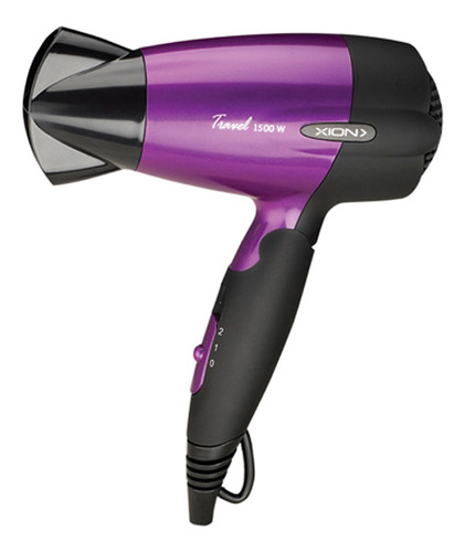 Secador de pelo Xion XI-SE1500 violeta y negro 115V/230V