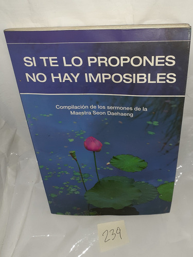 Si Te Lo Propones No Hay Imposibles - Seon Daehaeng