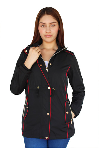 Chamarra Chaqueta Abrigo Mujer Invierno Moda Casual 0044