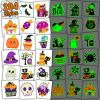 204 Piezas De Tatuajes Partywind Glow De Halloween Para Niño