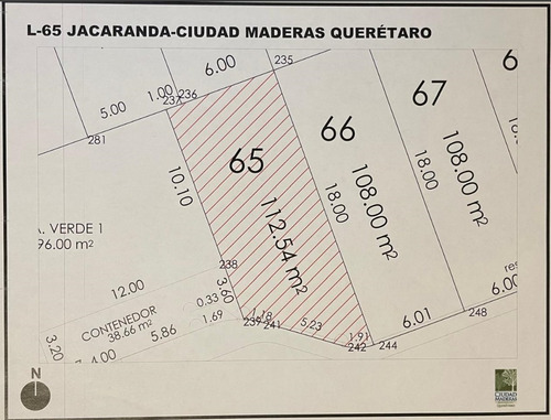 Oportunidad - Terreno 112mts Con Excelente Ubicación | Ciudad Maderas El Marques (condominio Jacaranda)