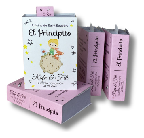 Souvenirs Combo Personalizados Regalos Originales Cumpleaños Minilibros Pack X12 Unidades + X1 Grada