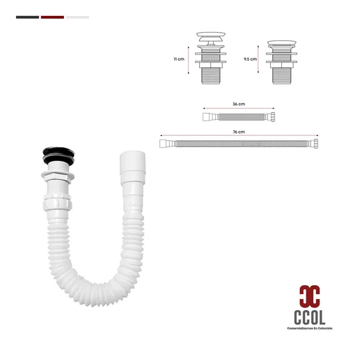 Combo Lavamanos Pequeño Rectangular+ Grifería Agua Fria C709