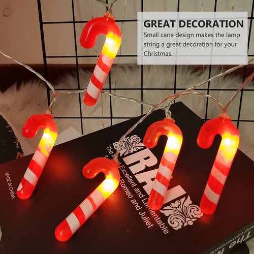 Luces Led Para Fiestas, Bastones De Navidad
