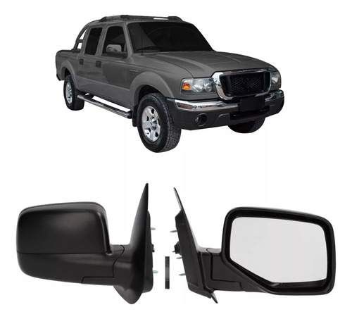 Espejo Retrovisor Ford Ranger 2004 2005 2006 Manual F-truck