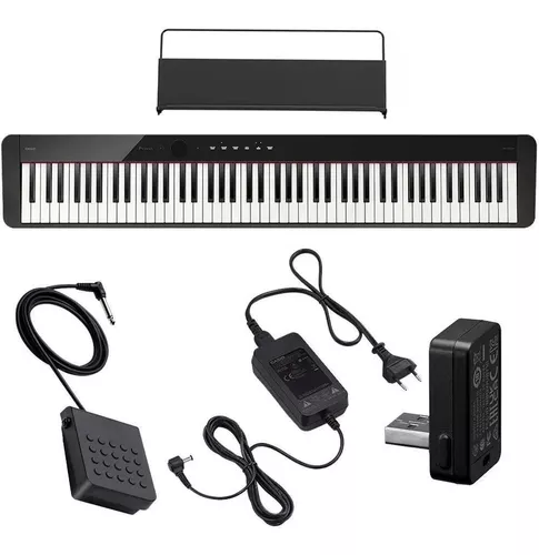 Piano Digital Casio PXS1100 Vermelho Bluetooth 88 Teclas- - Carneiro