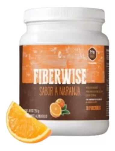 Polvo Para Preparar Bebida De Naranja Fiberwise Melaleuca