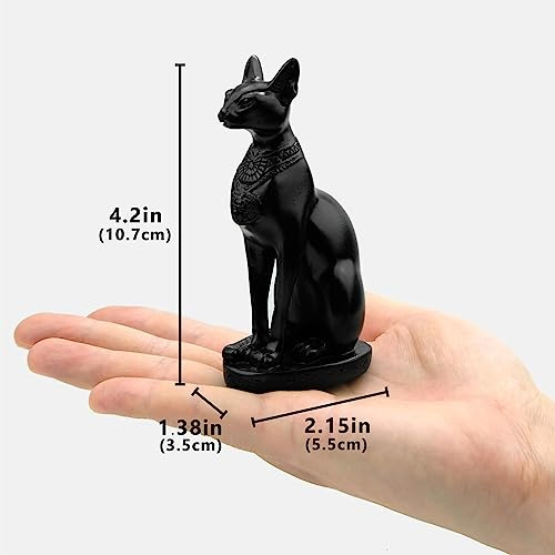 Figura Coleccionable Bastet Egipto 4.2 Recuerdo Mesa Decorac