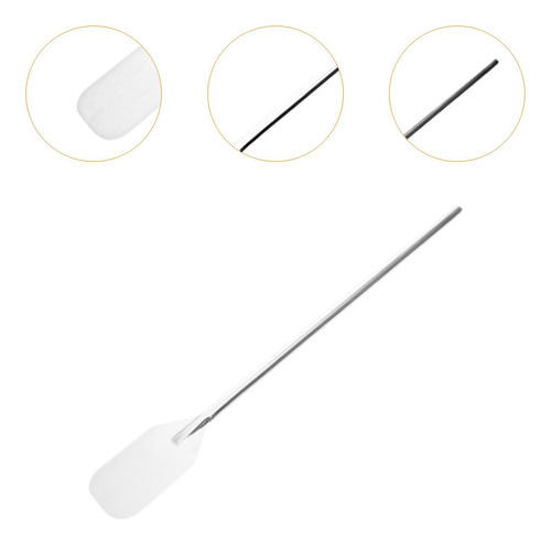 Paleta Mezcladora De Acero Inoxidable, Espátula De Acero Ino