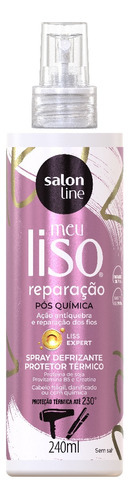 Salon Line Meu Liso Reparação Pós Quimica Spray Defri. 240ml