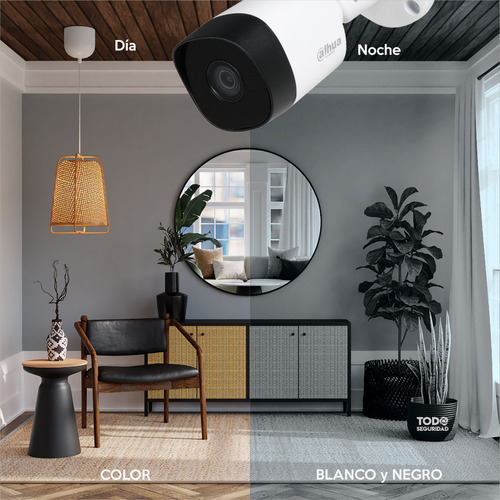 Imagen 6 de 10 de Kit Seguridad Dahua Cctv Dvr 8ch Fullhd + 8 Camara 4mp + 1tb