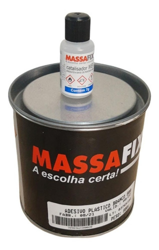 Kit C/24 Massa Plástica Branca 800g Royal (com Catalisador)