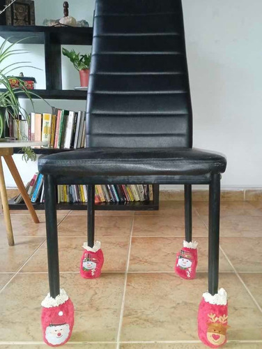 Fundas Decorativas Navideñas Para Patas De Silla O Comedor