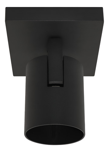 Aplique Dirigible Technolamp Simple Negro Muca